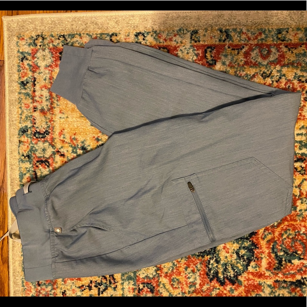 Figs Heather indigo Zamora Joggers *RARE*